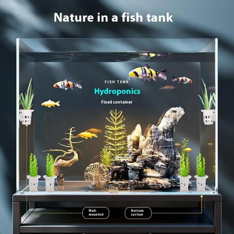 10/20/30Pcs Plastic Aquarium P - Aquarium Fish Enrichment ulasan dan harga