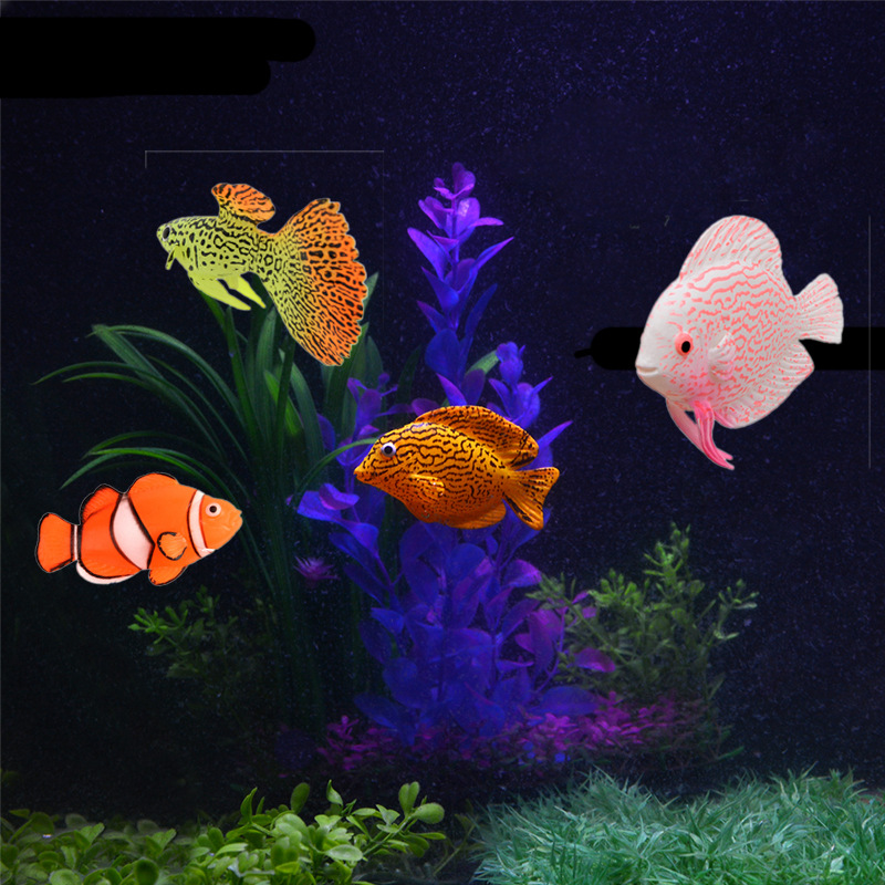Glow in the Dark Luminous Sili - Aquarium Fish Glow In The Dark ulasan dan harga