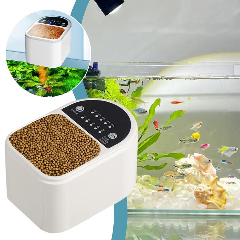 Automatic Fish Feeder For Aqua - Aquarium Fish Auto Feeder ulasan dan harga