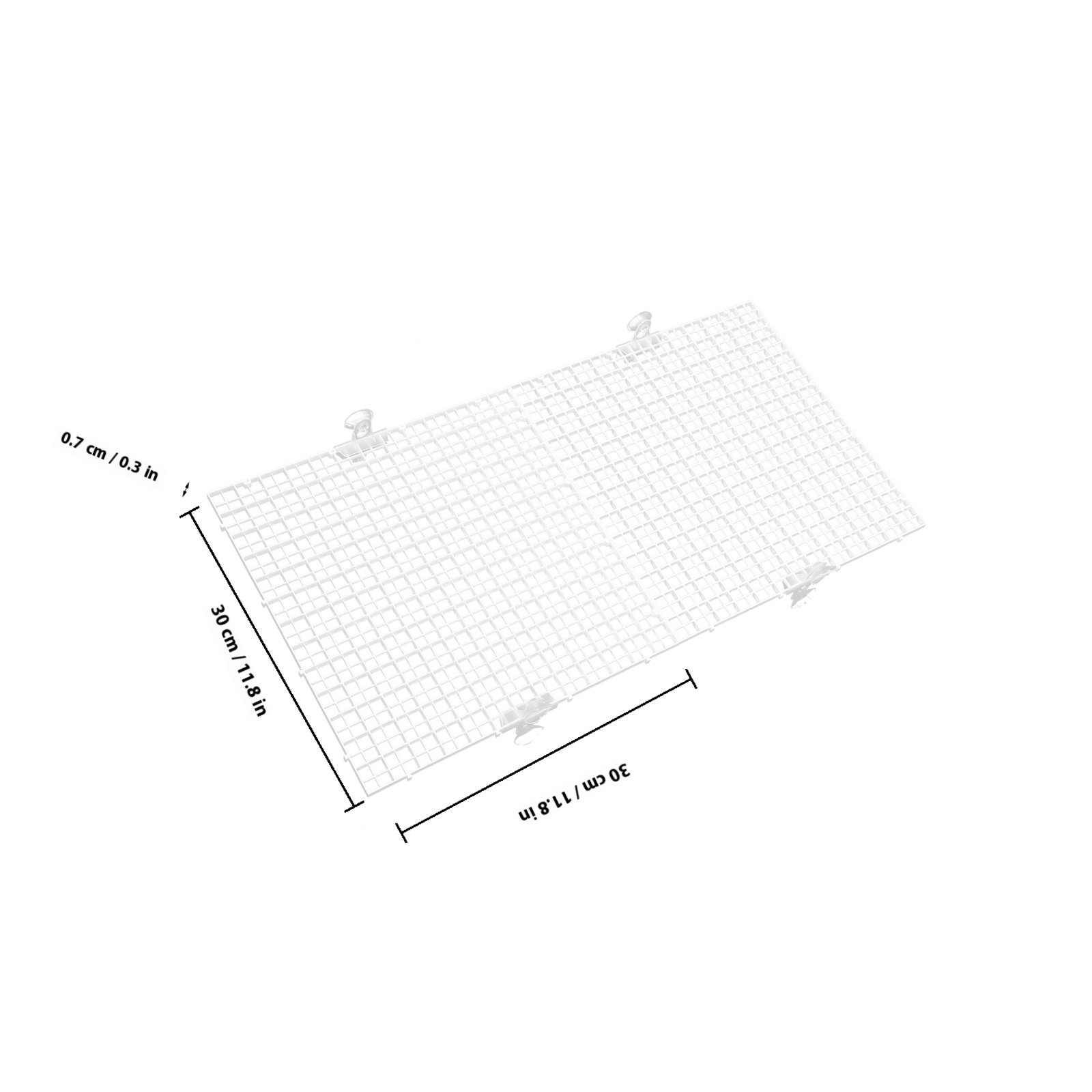 2Pcs Fish Tank Divider Aquariu - Aquarium Fish Net ulasan dan harga