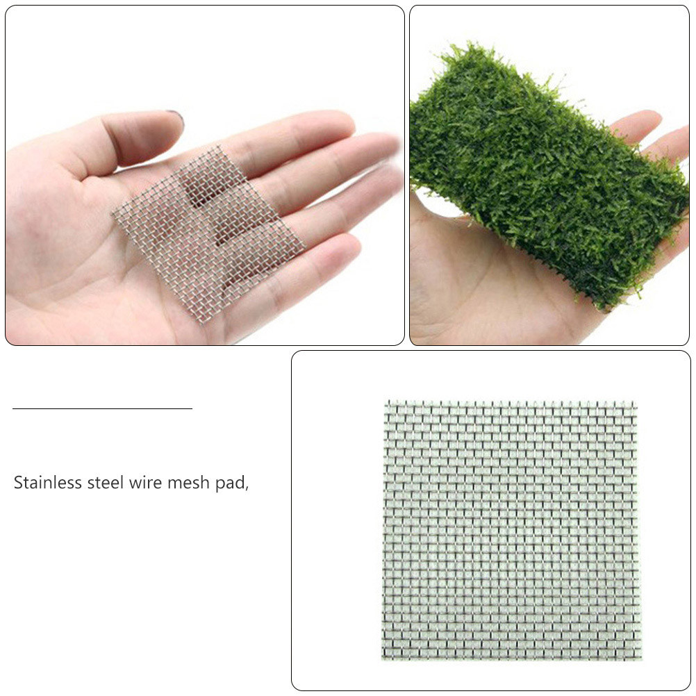 15Pcs Stainless Steel Mesh Pad - Aquarium Fish Net ulasan dan harga